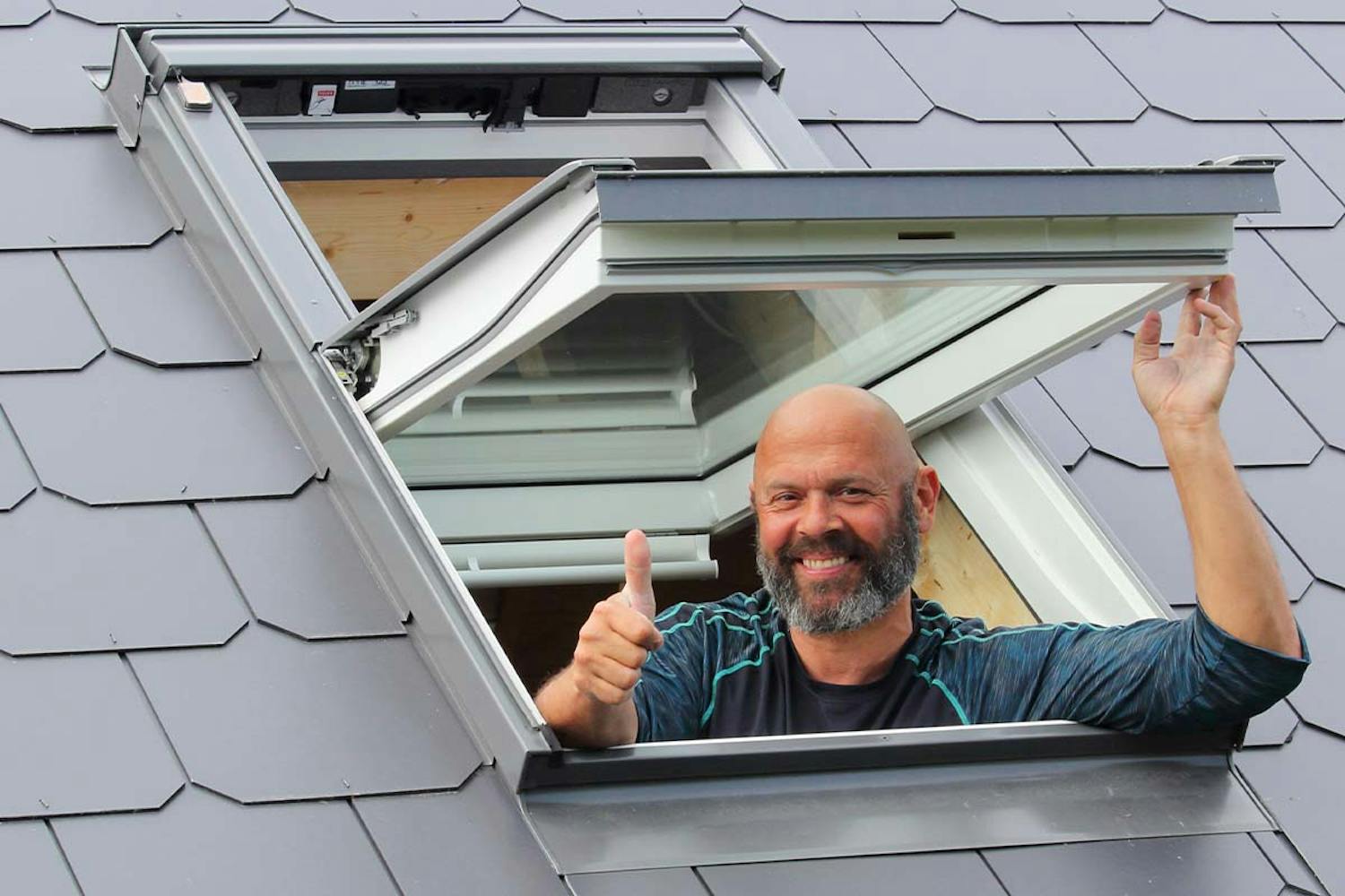 Tillbyggnad del 6: Takfönster Tillbyggnad del 6: Takfönster